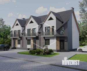 Таунхаус 124м², 2-этажный, участок 2 сот.  