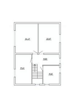 Дача 200м², 2-этажный, участок 6 сот.  