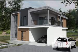 Коттедж 240м&sup2;, 2-этажный, участок 6 сот.  