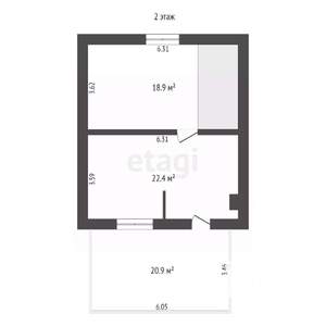 Дом 130м&sup2;, 2-этажный, участок 10 сот.  