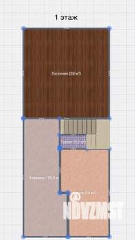 Таунхаус 164м², 3-этажный, участок 2 сот.  