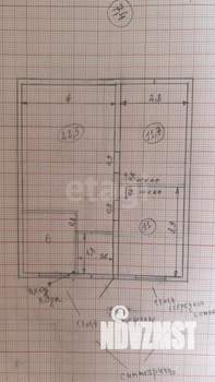 Дом 65м², 1-этажный, участок 6 сот.  