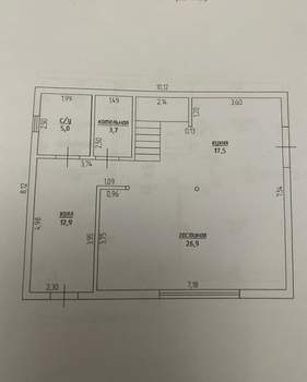 Дом 145м&sup2;, 2-этажный, участок 7 сот.  
