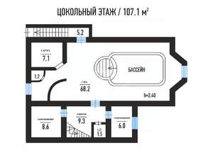 Дом 255м², 3-этажный, участок 12 сот.  