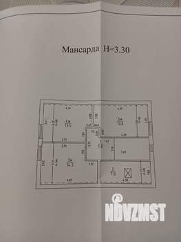 Дача 131м², 2-этажный, участок 4 сот.  