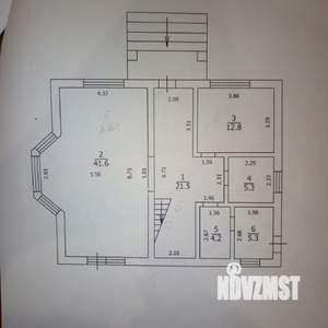 Дом 200м², 2-этажный, участок 7 сот.  