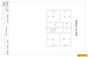 Дача 180м², 2-этажный, участок 6 сот.  