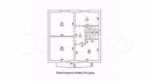 Дача 123м², 2-этажный, участок 4 сот.  