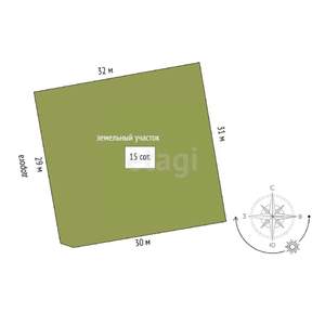 Дом 320м², 1-этажный, участок 15 сот.  