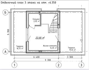 Дом 144м&sup2;, 3-этажный, участок 3 сот.  