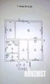Дом 177м&sup2;, 2-этажный, участок 7 сот.  
