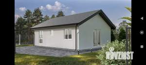 Дом 88м&sup2;, 1-этажный, участок 10 сот.  