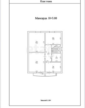 Дом 161м², 2-этажный, участок 4 сот.  