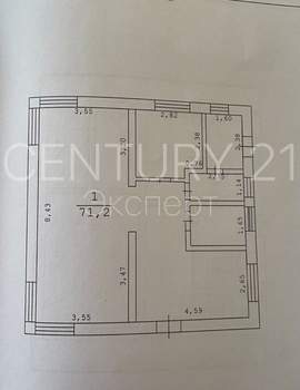 Дом 255м&sup2;, 3-этажный, участок 5 сот.  