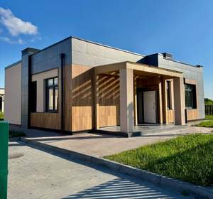 Дом 92м&sup2;, 2-этажный, участок 9 сот.  