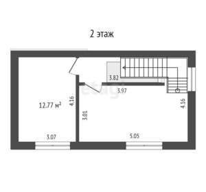 Дом 139м², 3-этажный, участок 8 сот.  