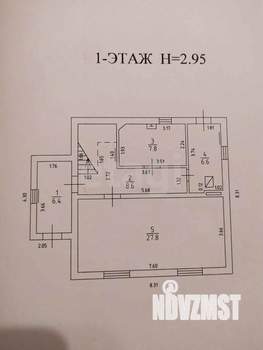 Дом 113м&sup2;, 2-этажный, участок 9 сот.  