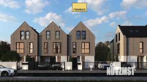 Таунхаус 162м&sup2;, 3-этажный, участок 3 сот.  