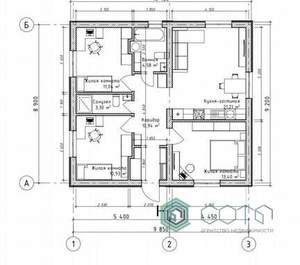 Дом 82м&sup2;, 1-этажный, участок 6 сот.  