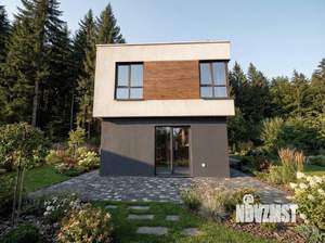 Дом 109м&sup2;, 2-этажный, участок 5 сот.  