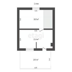 Дом 130м&sup2;, 2-этажный, участок 10 сот.  