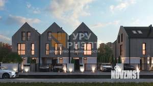 Таунхаус 160м², 3-этажный, участок 3 сот.  