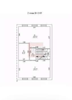 Таунхаус 160м², 3-этажный, участок 2 сот.  