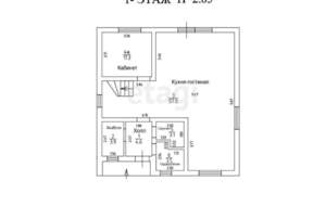 Дом 183м², 2-этажный, участок 9 сот.  