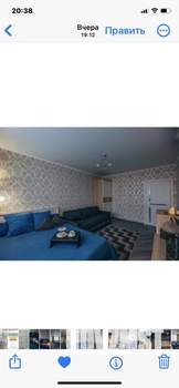 1-к квартира, посуточно, 42м2, 9/10 этаж