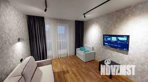 1-к квартира, посуточно, 41м2, 9/9 этаж