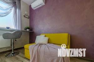 1-к квартира, посуточно, 42м2, 12/16 этаж