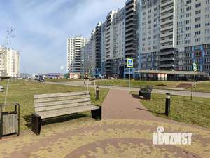 1-к квартира, посуточно, 40м2, 10/16 этаж