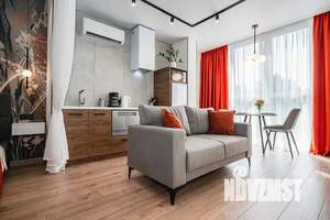 Студия квартира, посуточно, 32м2, 2/8 этаж