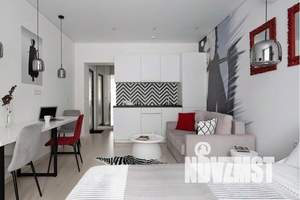 1-к квартира, посуточно, 33м2, 1/9 этаж