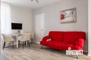 1-к квартира, посуточно, 44м2, 1/1 этаж