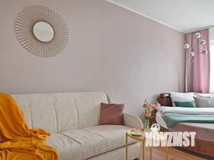 1-к квартира, посуточно, 42м2, 17/17 этаж