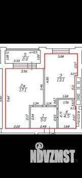 1-к квартира, на длительный срок, 44м2, 4/10 этаж
