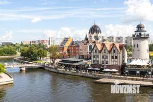 1-к квартира, посуточно, 39м2, 1/9 этаж