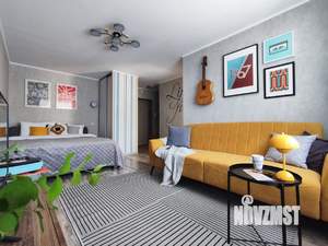 1-к квартира, посуточно, 30м2, 3/5 этаж