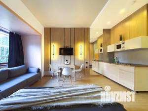 1-к квартира, посуточно, 26м2, 1/2 этаж