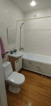 1-к квартира, на длительный срок, 38м2, 4/4 этаж