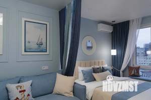 1-к квартира, посуточно, 43м2, 6/9 этаж