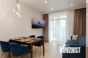 1-к квартира, посуточно, 40м2, 6/9 этаж