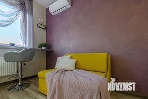 1-к квартира, посуточно, 42м2, 12/16 этаж