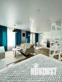 Студия квартира, посуточно, 41м2, 7/9 этаж