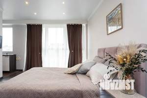 Студия квартира, посуточно, 43м2, 8/9 этаж