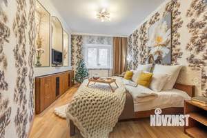 2-к квартира, посуточно, 44м2, 1/4 этаж