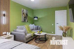 1-к квартира, посуточно, 40м2, 1/1 этаж