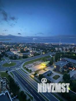 1-к квартира, посуточно, 42м2, 20/25 этаж