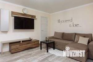 1-к квартира, посуточно, 46м2, 1/1 этаж